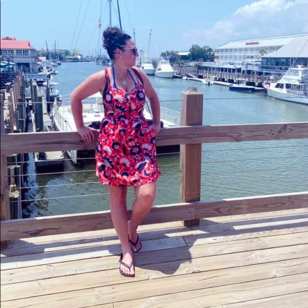 J Crew little dress 👗 super cute 🥰 size 10 a line